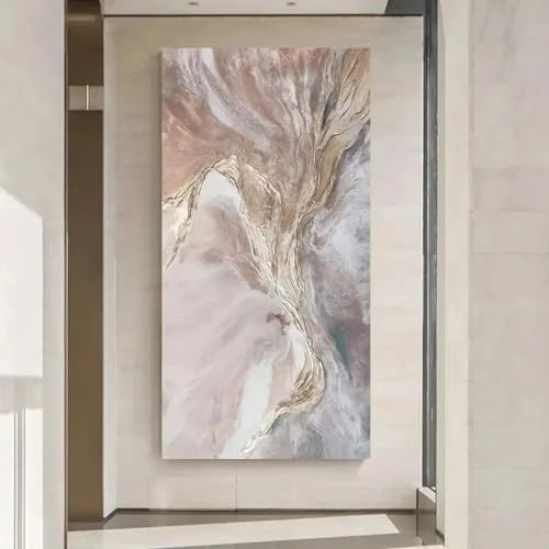 Impression sur toile texture feuille d'or tableau moderne de haute qualite