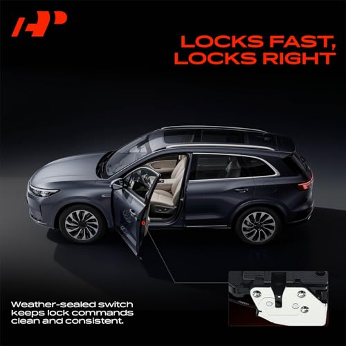 Image of A-Premium Front Left Driver Side Door Lock Actuator Compatible with Hyundai Sonata 2015-2019 Sedan-Except 2015 Hybrid