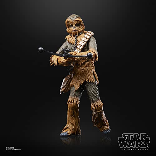 Star Wars The Black Series Chewbacca, Return Of The Jedi 40Th Anniversary 6-Inch Collectible Action Figures, Ages 4 And Up #TOP4
