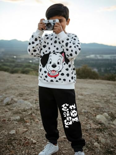 Image of Nap Chief Kids Cotton Official Disney Characters Printed Co ord Set for Boys & Girls, Sweatshirt And Joggers Clothing Set for Casual Wear