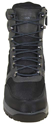 Dunham Men's 8000Works Waterproof 8-Inch Ubal Boot, Size: 14 Width: 6E Color: Black/Castlerock4