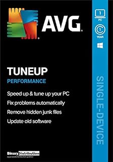 AVG PC TuneUp 2023, 1 PC 1 Year, Cleaner+Update+Maintenance+Speed Up [Windows] [Licence]