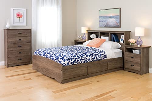 Prepac Full / Queen Headboard,Drifted Gray #TOP4
