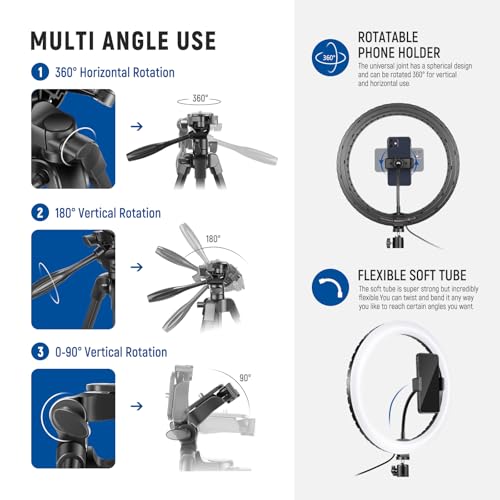 Neewer 12 Pollici RGB Anello Luminoso Selfie con