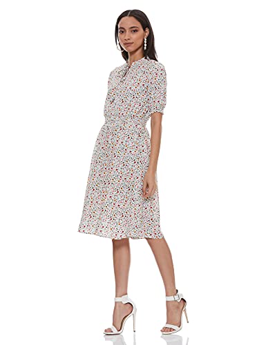 Image of EASYBUY Women's Rayon A-Line below The Knee Casual Dress
