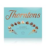Thorntons Classic Chocolate Gift Box, Perfect for Gifting, Assorted White, Milk and Dark Chocolates, 449 g