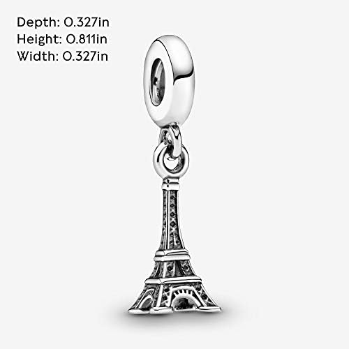 Abalorio Colgante PANDORA 791082 Mujer Plata Torre Eiffel