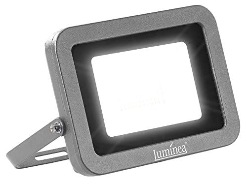 LED Aussenstrahler: Wetterfester LED-Fluter, 50 W, 4.500 lm, IP65, 6.500 K, tageslichtweiß (LED-Strahler-Fluter)