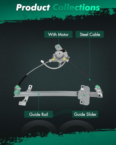 Image of SCITOO Power Window Regulator w /Motor for Mazda Protege 1999-2003