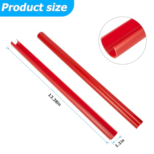 Image of HZEL Car Grill Inserts Trims, Vehicle Inserts Stripes, Automotive V Brace Wrap Covers Exterior Decoration Accessories, Compatible with 1-8 Series F20 F22 F30 F32 G30 G32 G11 (Red)