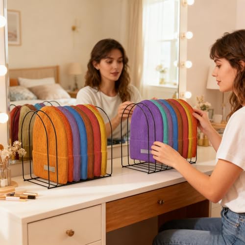Support de stockage pour bonnets afin d'éviter les mailles déformées en chambre - 3