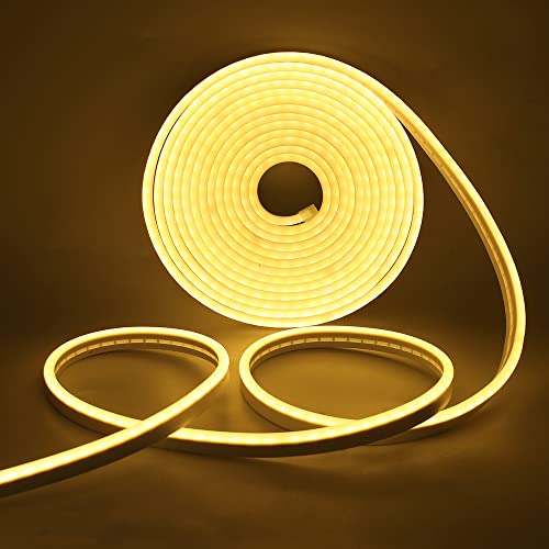 KISUFU LED Strip Light, 5m Neon Rope Light ,120 LEDs/m Neon Light Strip