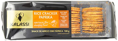 Snack Tai Kalassi Rice Crackers Paprika Kalassi Sabor Outro