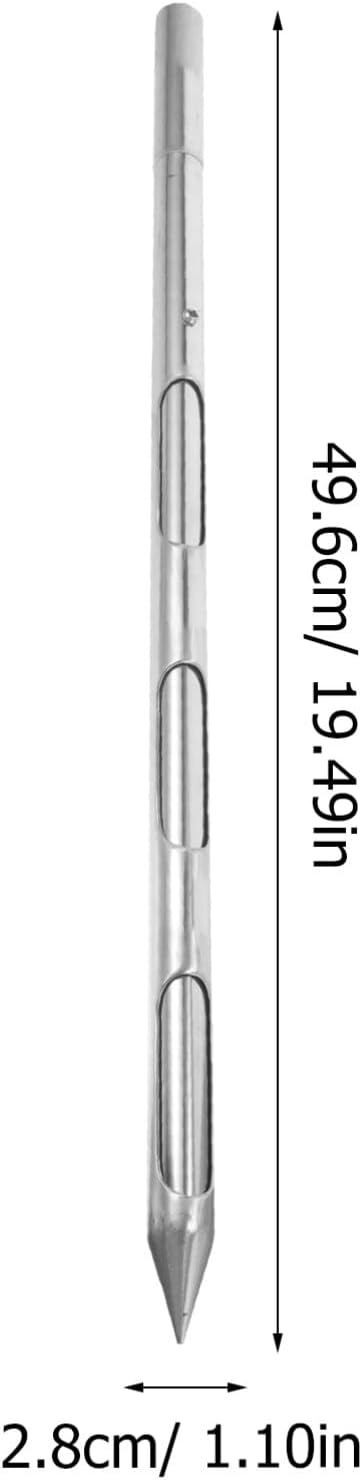 HANABASS Stainless Steel Grain Sampler Soil Test Tool Garden Sampler for Corn Rice Wheat Sorghum