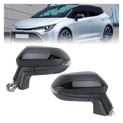 Rétroviseurs Latéraux Corolla E21 Noir Chauffant Remplacement Paire - 7