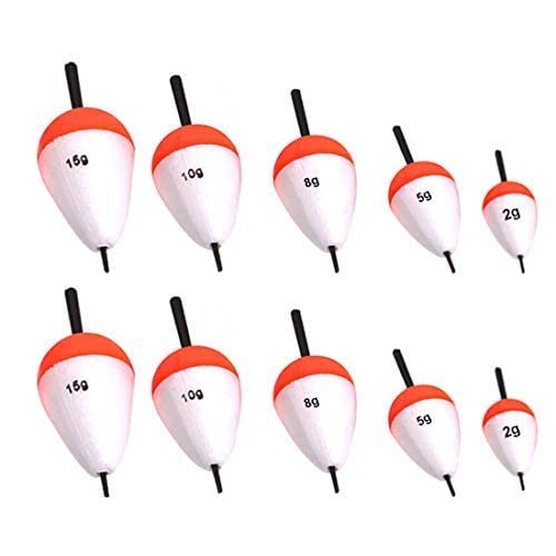 See full amazon price history chart for Fishing Stereoform Bobber,Floats 2g/5g/8g/10/15g Pack of 10pcs Fishing Stereoform Bobber,Floats 2g/5g/8g/10/15g Pack of 10pcs (B09QJ2LSDF) Amazon Price History, Amazon Price Tracker