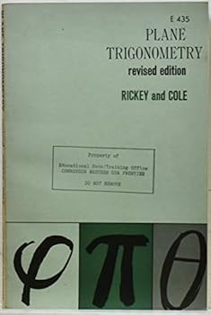 Paperback Plane Trigonometry Book