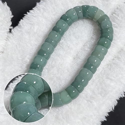 Image of Natural Bodhi Seed Bracelets Anxiety Fidget Bracelets Anxiety Relief Items Protection Healing Stretch Bodhi Fidget Bracelet for Women Men