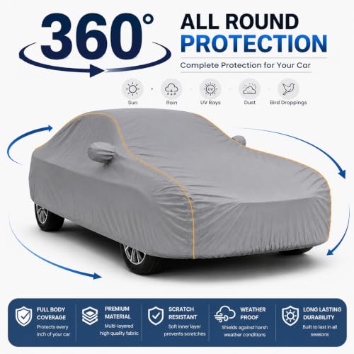 Image of Car Cover for Swift 2018-23 | Custom Fit | Waterproof UV Dust