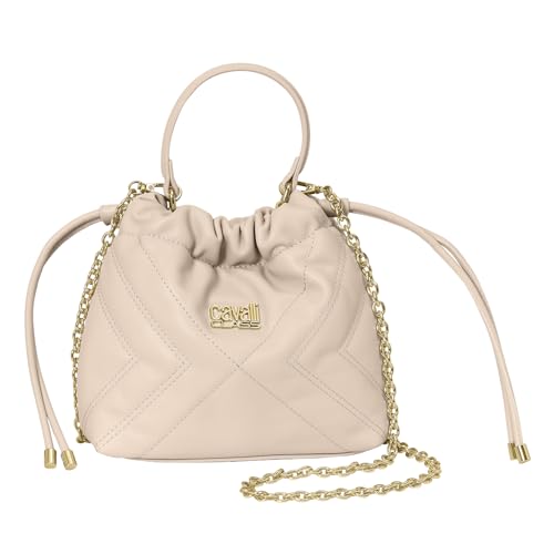 Cavalli Class Bolso Mujer de Mano Bombonera con Correa de Cadena CCHB0203