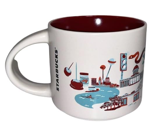 Starbucks taza de cerámica Ohio 14 oz miniatura 4