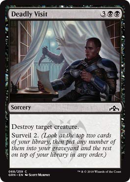 Magic The Gathering - Deadly Visit (068/259) - Guilds of Ravnica