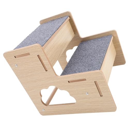 Escalier pour chien en bois structure stable et surface douce - 2