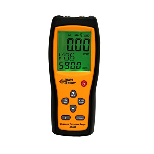 Calibrador Digital Ultrasónico para Grosor de Metal AS860 miniatura 1