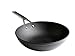 WECOOK! Ecosteel Wok Inducción 28 cm, Antiadherente QUANTANIUM Ecológico 3 Capas sin PFOA, Aluminio Forjado, Espesor 4,2 mm, Mango Acero, Apta Todas las Cocinas Vitrocerámica, Gas, Horno