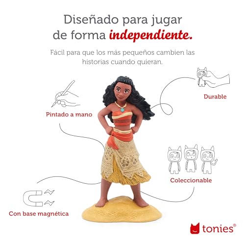Image of Tonies Disney Moana: Un Mar de Aventuras Figura de Audio [en espanol]
