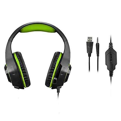 Headset Gamer Warrior Rama P3+USB Stereo Adaptador P2 LED - PH299 glide