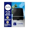 Febreze Plug Scent Booster in Black, Continuous Scent Device Oil Diffuser, Compatible with Febreze Air Freshener Plug in Refills – Refills not Included