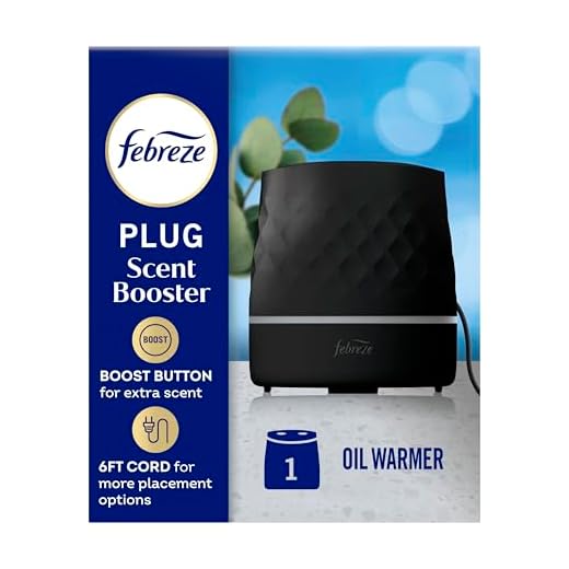 Febreze Plug in Scent Booster Air Freshener Oil Diffuser Black