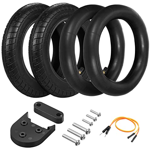 Chambre à air de scooter électrique M365 pneu 10 pouces avec rehausseur garde-boue