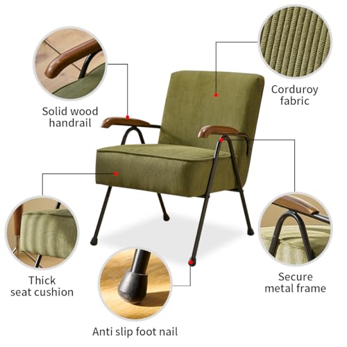 Sillón Plegable Respaldo Alto Verde Menta miniatura 5