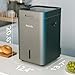 Reencle Gravity Electric Composter - 22L Kitchen Composter– Decomposes 3.3 lbs Daily, Odorless & Quiet Indoor Composting, Rapid Decomposition with All-New Compost Starter 2.0 + Booster Pack (Silver)