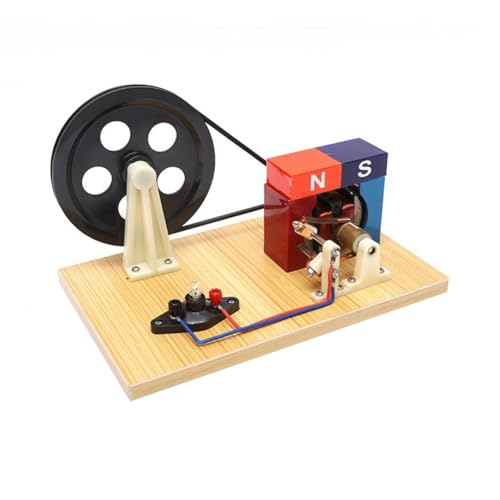 Poggapp Hand-Cranked AC and DC Generator Middle and Junior High School Electricity Experimental Equipment Hand-Cranked Generator J24019