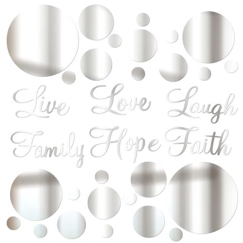 CEUQIESO Acrylic Mirror DIY Wall Stickers