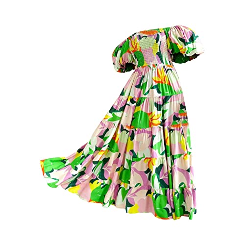 Robe de plage boho florale pour flâner sous le soleil d'été