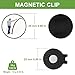 ZZHAO Golf Ball Marker with Magnetic Hat Clip, Funny Golf Accessories, Golf Gifts for Men 25 MM