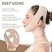collagens Face Sculpt Wrap, Reusable Double Chin Reducer Strap for Sleeping, Breathable collagens Face Sculpt Straps for Women, Adjustable Jawline Shaper Faces Lifting Belts, for All Faces Shapes