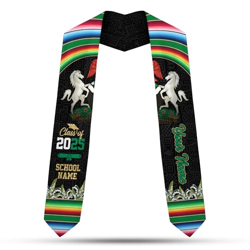 MonkeyVan Nigerians Graduation Sash Custom Nigerians American Flag Graduation Sash 2025 Nigeria Graduation Stole Class of 2025 Ng8