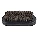 LPOQW Brosse à récurer Brosse de Nettoyage à Poils Artisanale Brosse de Polissage pour Usage Domestique,Poils durs Noirs