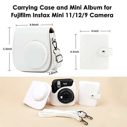 Funda para cámara Instax Mini 11 12 9 con álbum miniatura 6