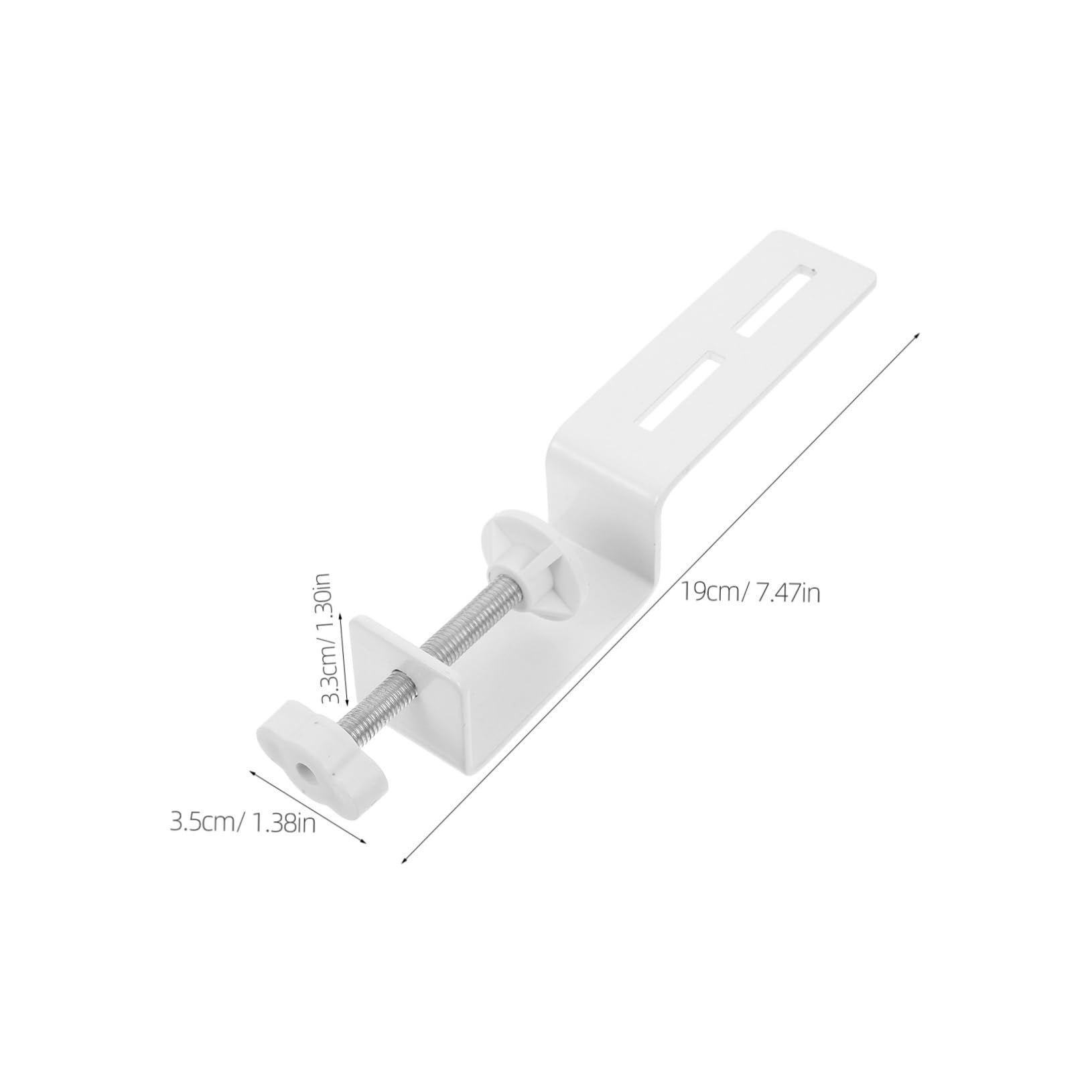 FUNOMOCYA Metal Paint Bracket Set 2 Pcs c Clamp Desk Clamp c Bracket for Rv Bed Parts