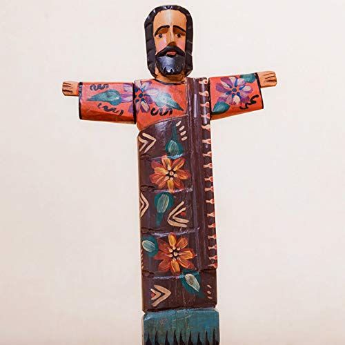 Amazon.com: Altiplano Hand Carved Wooden Jesus Statue - 15