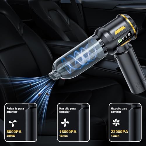 Mini aspiradora para auto 12 Imagen adicional