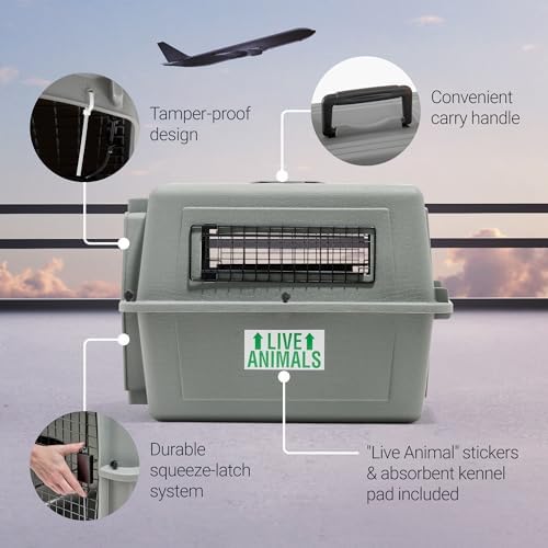 Petmate Sky Kennel For Air and Travel Airline — texture and fabric close-up