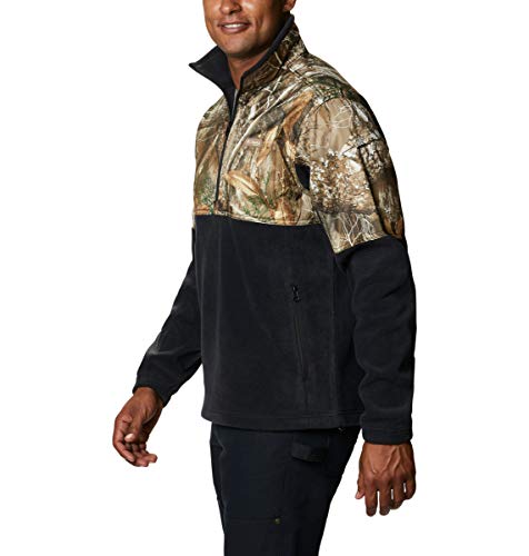 Image of Columbia mens Phg Fleece Overlay 1 /4 Zip