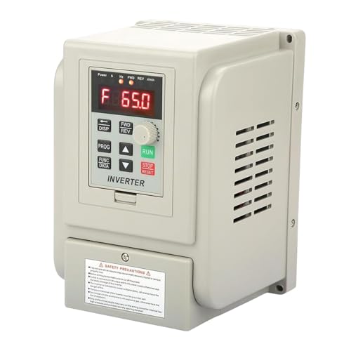 VIFERR Variable Frequency Drive 2.2KW 220VAC Single-phase Variable Frequency Drive VFD Speed Controller for 3 Phase 2.2kW AC Motor